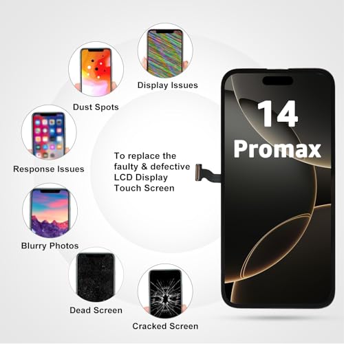Image of LL TRADER Screen Replacement for iPhone 14 pro max 6.7 inch LCD Repair Kits