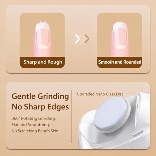 Electric Nail Clipper - Cordless Nail Grinder for Easy Grooming