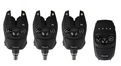 Prologic SNZ Bite Alarm Kit 3+1 - Funkbissanzeiger Set zum Karpfenangeln, Bissanzeiger für Karpfen,...