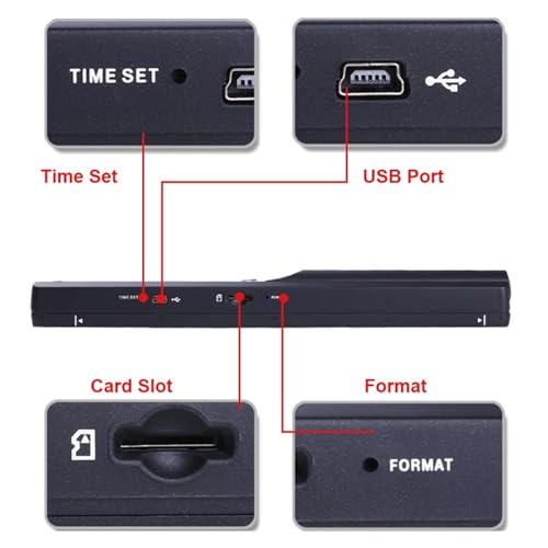 Scanner de documents A4 portable USB 2.0 avec écran LCD couleur et haute résolution 900 DPI - 3