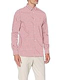  Tommy Hilfiger Herren Slim Flex Htooth Gingham Shirt Hemd, Pink, X-Large