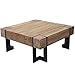 Produktbild Mendler Couchtisch HWC-A15, Wohnzimmertisch, Tanne Holz rustikal massiv ~ 70x70cm