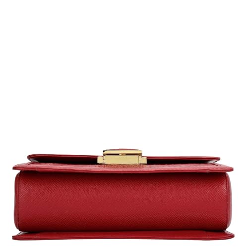 Image of Da Milano Leather Shoulder Bag for Women (01607OL)