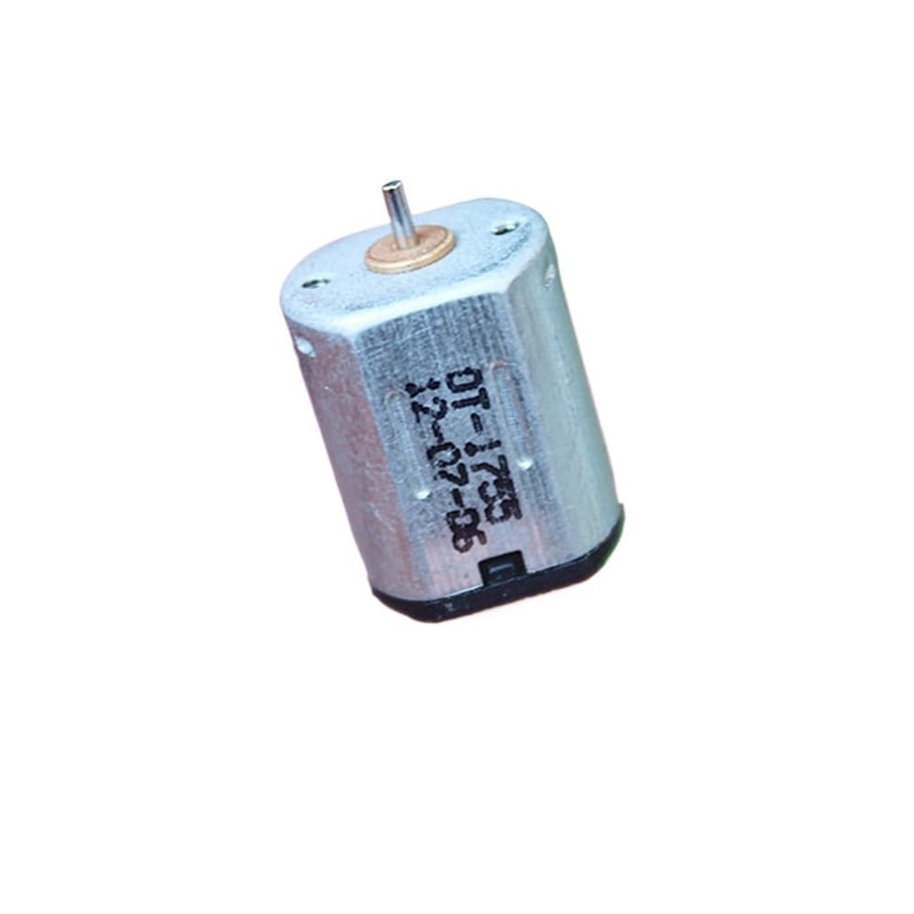 HJNAOKGWHQ 2PCS Small N20 DC electronic starter 3V 3.7V 25000RPM High Speed 10mm*12mm Metallic Brush Mute for Toy Car Model