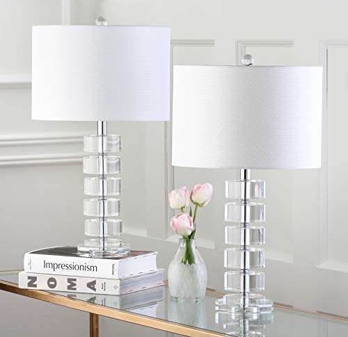 Lámpara de Mesa Cristal SAFAVIEH 25 pulg. Set 2 LED miniatura 5