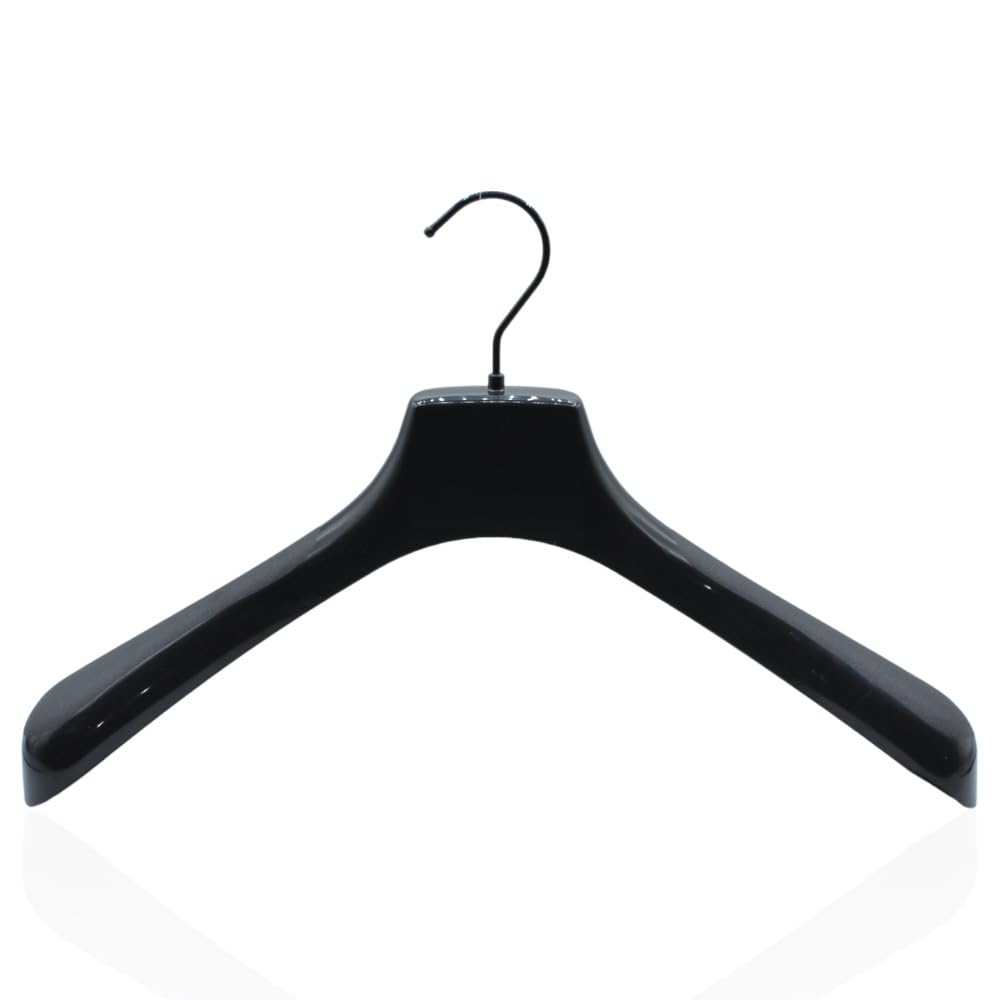Kiroplast Grucce Giacche Uomo Extra Large Spalla Larga Appendini Capospalla Stampelle Giacca Ometti 42cm (10 Pezzi)