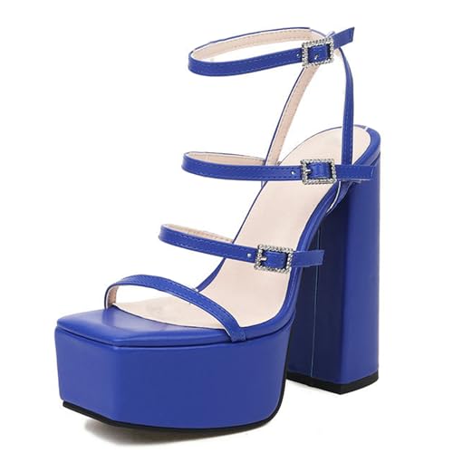 Sandales pour femmes avec talons épais et escarpins classiques chic