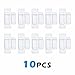 ZZHOB 10PCS Plastic Protector Case For Booster Bundle/Build & Battle Foldable Clear Display Box Plastic Display Case Compatible with Booster Bundle Collectors Cards Protector
