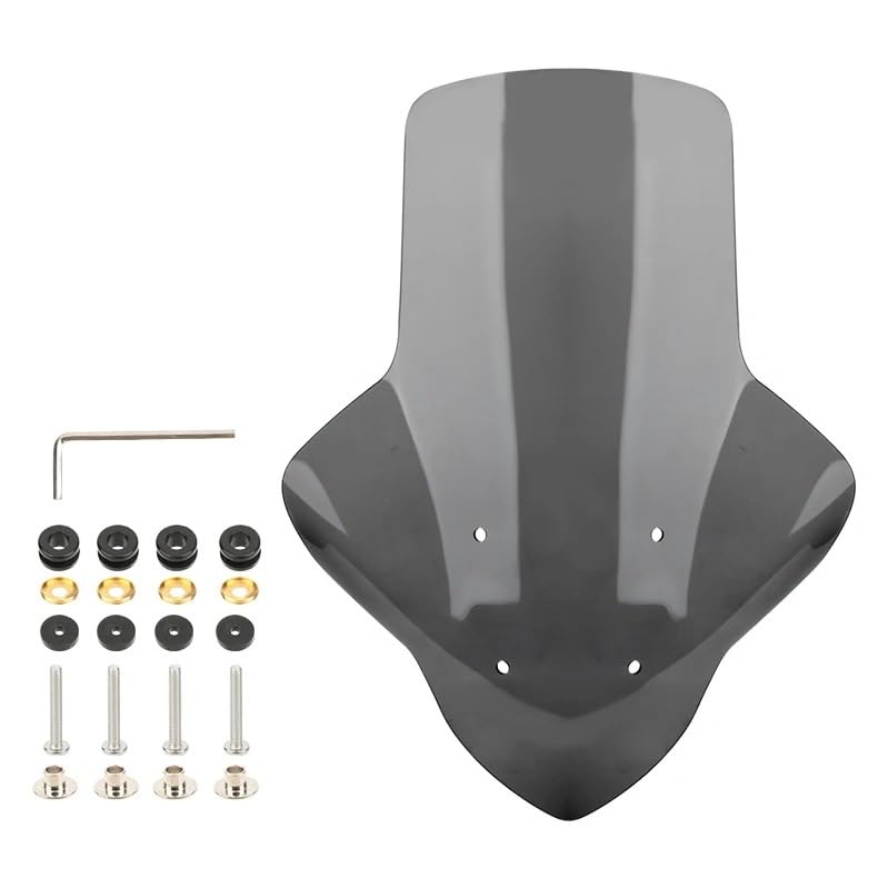 Extension de pare-brise moto N-MAX155 pour réduire la fatigue du vent