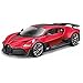 Bburago Bugatti Divo 1/18 Diecast Model Car 11045 Red, (18-11045MTRD)