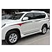 wjyfexble Autoadesivo per carrozzeria 3m per Toyota Land Cruiser Prado FJ150 2010-2017 hnwyj (Color Name : Type A)