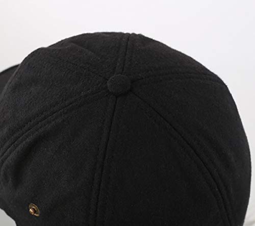 Image of Men's Winter Baseball Cap with Earflaps Fleece Lined Trapper Hunting Hat