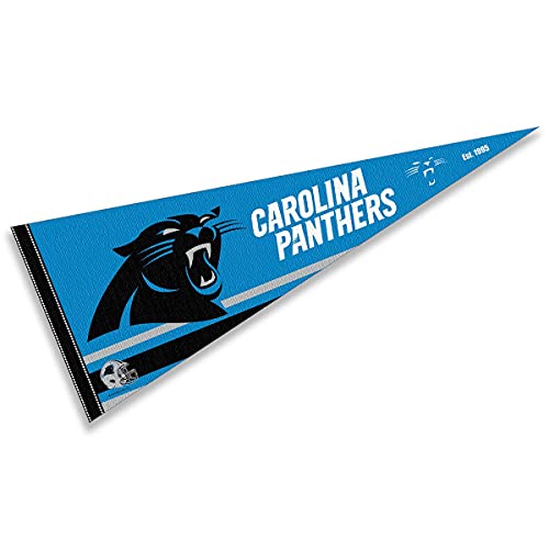 Pennant flag Carolina Panthers WinCraft drapeau de qualité aux couleurs officielles