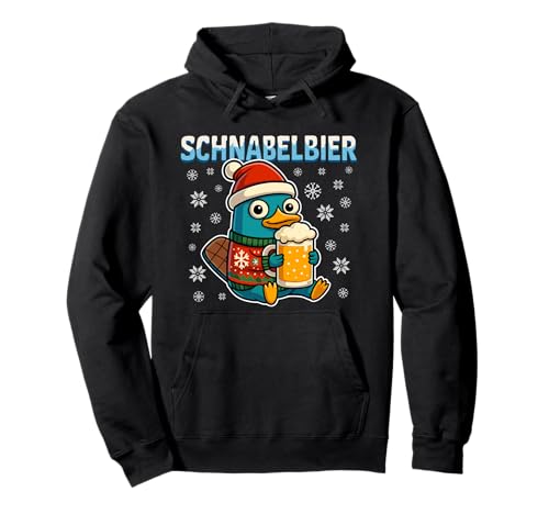 SCHNABELBIER Xmas - Lecker Bierchen Weihnachten Bier Pullover Hoodie