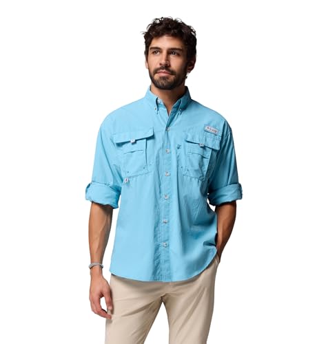 Image of Columbia Men's PFG Bahama II Long Sleeve Fishing Shirt
