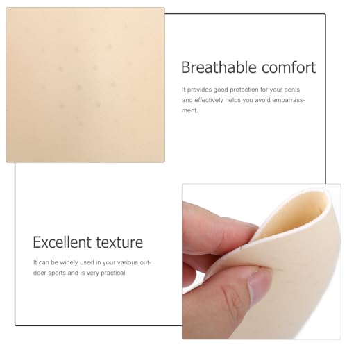 Amosfun 4 Pcs Bulge Sponge Underwear Bulge Cup Pad for Men Underwear Swimwear Trunks Shorts Cups3