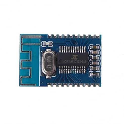 Juu ya pembe view of the RIDEN KCX BT003 Bluetooth module, providing a clearer look at the chip markings.
