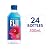 FIJI Natural Artesian Bottled Water 500mL / 16.9 Fl Ounce (Pack of 24) - 100% Natural Electrolytes