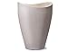 Produktbild Scheurich Wave Globe Slim, Hochgefäß aus Kunststoff, Taupe-Granit, 39,5 cm Durchmesser, 80 cm hoch, 18 l Vol.