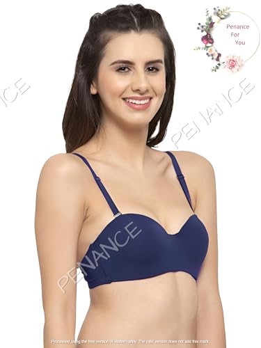 Image of Women's Cotton Heavily Padded Underwire Push Up Bra
