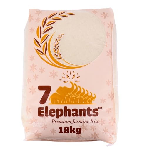 7 Elephants Premium Jasmin Duftreis – 18kg Großpackung,...