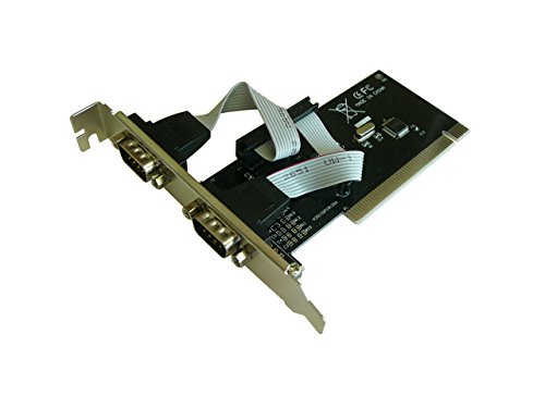 Kalea Informatique - Tarjeta controladora PCI de 2 puertos serie COM RS232 con chipset WCH CH351Q, compatible con Windows 98SE, ME, 2000, XP, NT4.0, Vista, Seven, 8, 8.1, 10