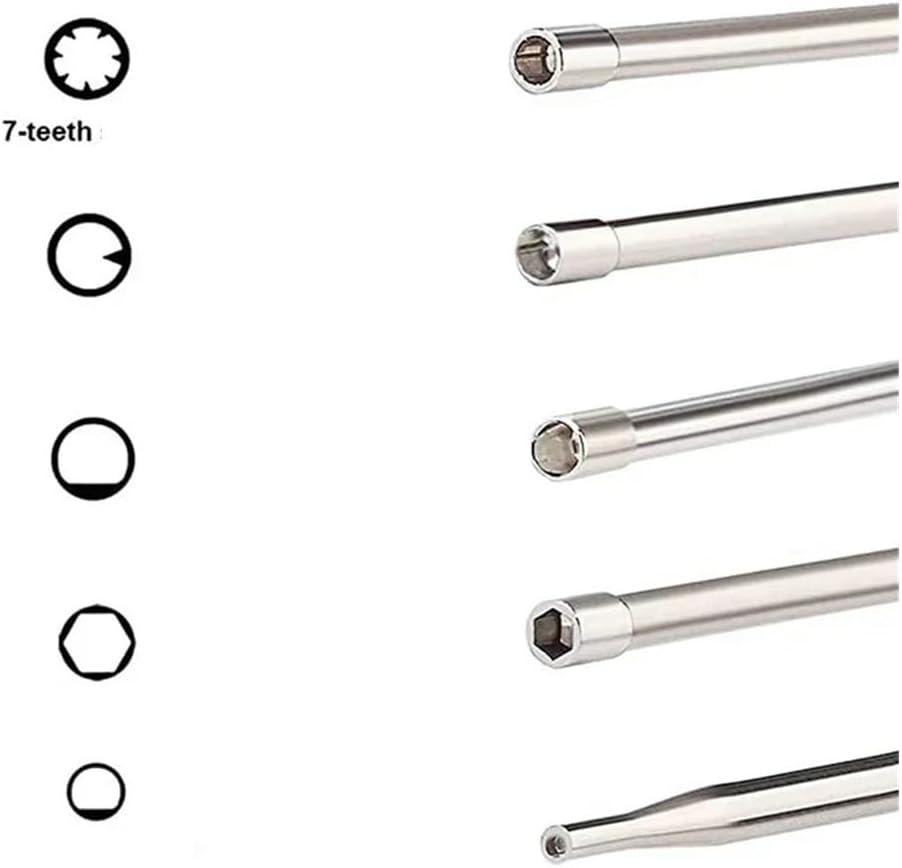 10 Pcs Carburetor Adjustment Tool Tune Up Kit Carb Adjusting Tool Fit for Common 2 Cycle Small Engine E Sti