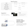 Waveshare RP2040-LoRa Development Board, Integrates SX1262 RF Chip, Long-Range Communication, HF Kit, Bundle with USB Type-C Adapter Board and 8PIN FPC Cable ~15cm
