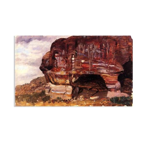Peinture Petra Frederic Edwin Church affiche impression toile paysage 128x80