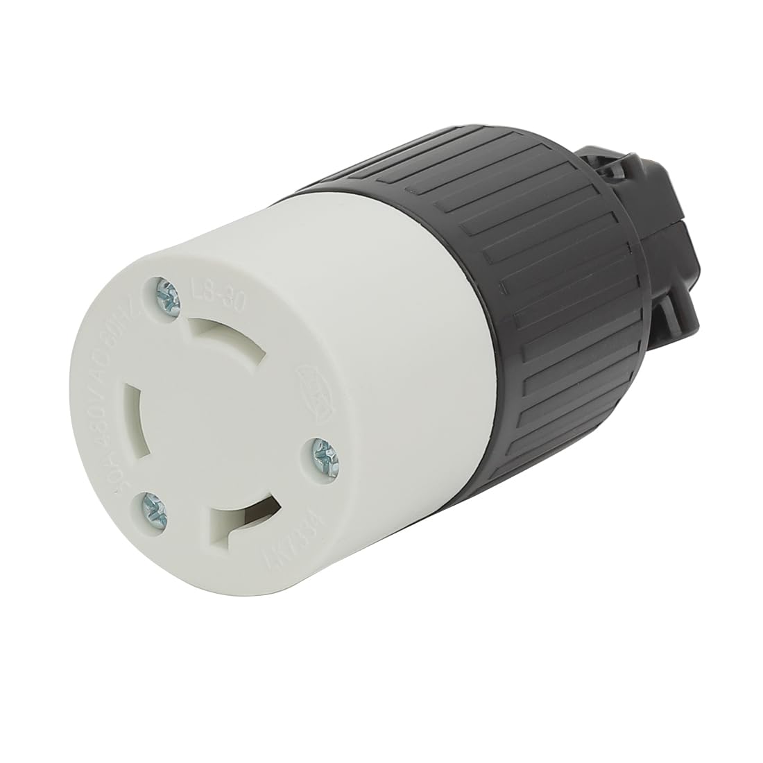 Nema L8-30R 30 Amp 480 Volt Connector, L8-30 Locking Power Cord