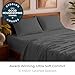 Mellanni Queen Sheets Set - 4 PC Iconic Collection Bedding - Hotel Luxury, Extra Soft, Cooling Bed Sheets - Wrinkle, Fade, Stain Resistant (Queen, Gray)