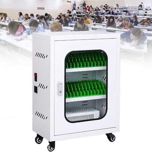 Armoire organisée pour plusieurs appareils mobiles avec hub de charge 12 téléphones