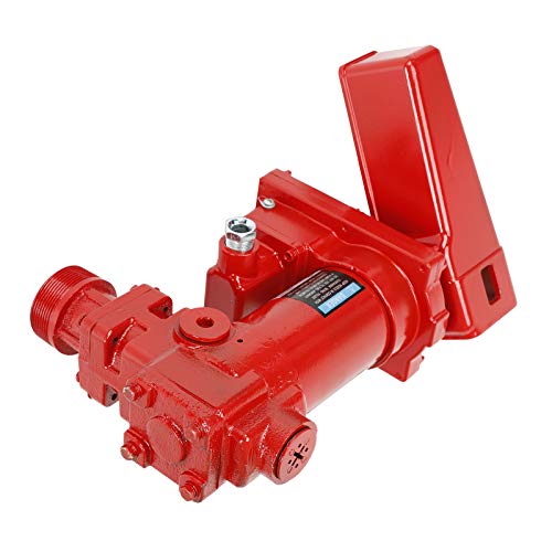SUPERFASTRACING 15GPM 12V Heavy Duty Fuel Pump Rotary Vane Fuel Gas Transfer Pump (Pump Only)