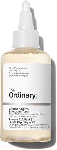 The Ordinary Glycolic Acid 7% Exfoliating Toner (240ml)