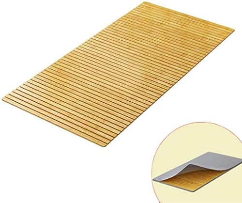 Rollable Floor Mattress Frame，Bed Slats,Fold Rollable Hard Bed Board, Folding Waist Protector Hard Bed Soft Bed Hardening Artifact, Solid Wood Hard Board Skeleton (Size : 80x150cm)