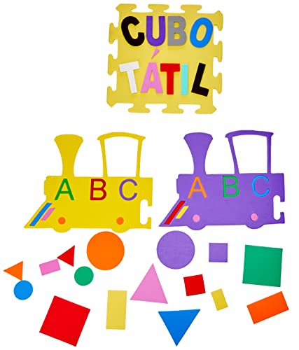 Cubo Tátil Eva Carlu Brinquedos
