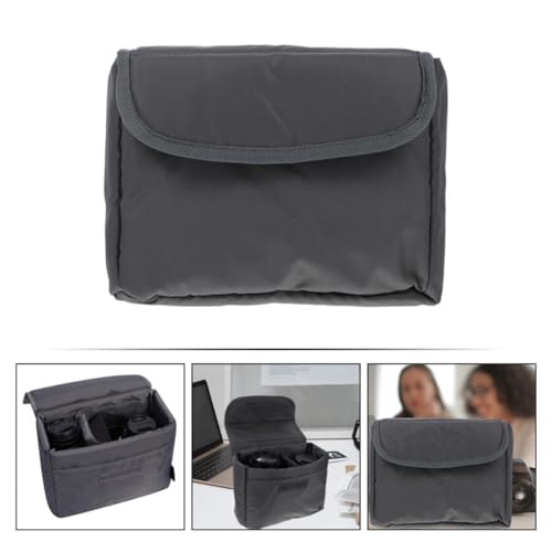 Estuche para lente de cámara con protección elástica y división modular 3