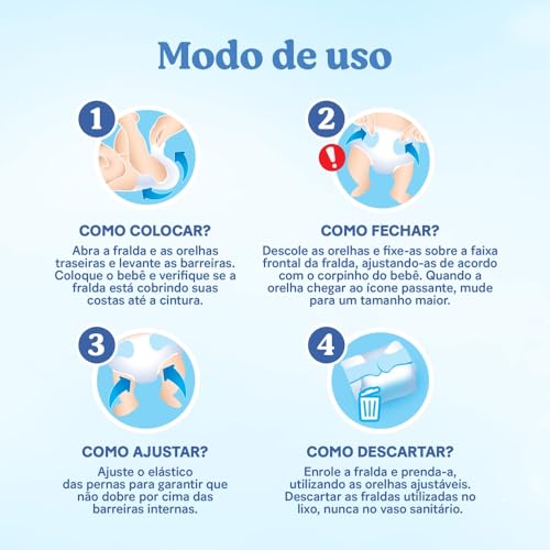 Huggies Fralda Tripla Proteção M 92 Un glide