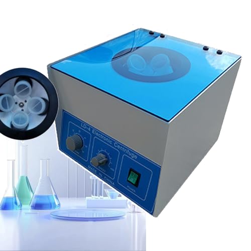 Benchtop Centrifuge, High-Speed 4000rpm, Centrifugal Force 2770×g...
