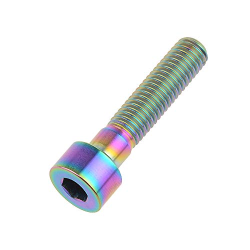 Tornillería de titanio M8 x 35 mm para personalizar el chasis de motocicletas urbanas 4