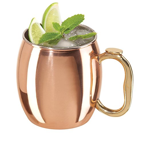 OliaDesign Juego de 2 Mugs Moscow Mule Martillados de Cobre de 16 oz