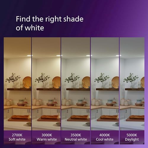 Image of Philips LED BA11 Candelabra LED Light Bulbs - Flicker Free 60w Light Bulbs with EyeComfort Technology - Daylight 5000K Lightbulb - 500 Lumen - E12 Base - 6 Pack