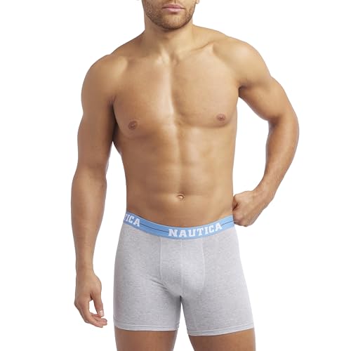 Nautica Men's 4 Pack Limited Edition Stretch Boxer Briefs2