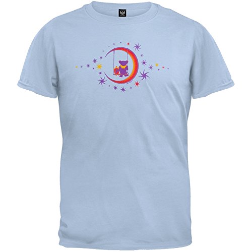 Grateful Dead – Moon Swing Juventud Camiseta – Azul –
