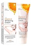 Vitamin C Skin Lightening Cream, Underarm Lighten cream for women Intimate Area, Neck, Armpit, Elbow, Inner Thigh and Knee, Improve Private Area Odor Y/C (1)
