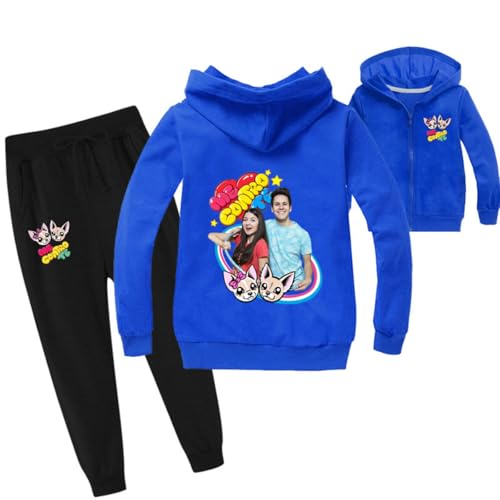 Giacca con Cappuccio e Zip per Bambini, Felpa con Cappuccio