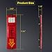 LIMICAR 19 LED Red Amber White Integrated Trailer Tail Lights Bar 12V Turn Signal Running Lamp for Trailer UTV UTE RV ATV Truck 2PCS