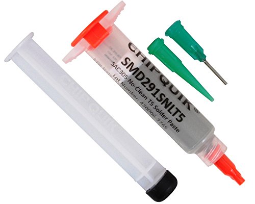 Solder Paste no clean Lead-Free in 5cc syringe 15g (T5) Cover