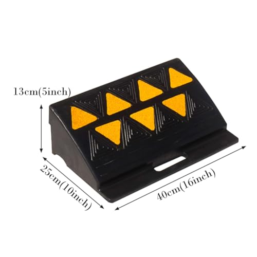 Rampa portátil de goma para bordillos, 13cm de alto miniatura 5