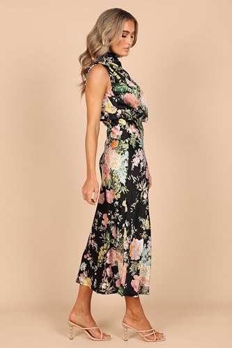 Petal & Pup Women's Anabelle Halter Neck Midi Dress4